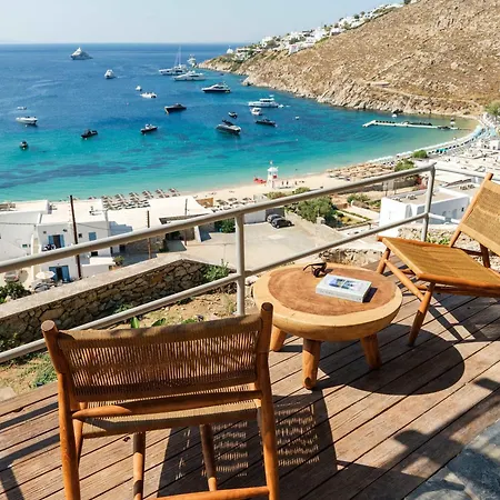 Trinitas Mare - Psarou Beachfront House W Sea View Apartment Psarou (Mykonos)