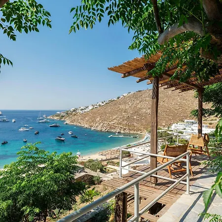 Trinitas Mare - Psarou Beachfront House W Sea View Psarou (Mykonos)